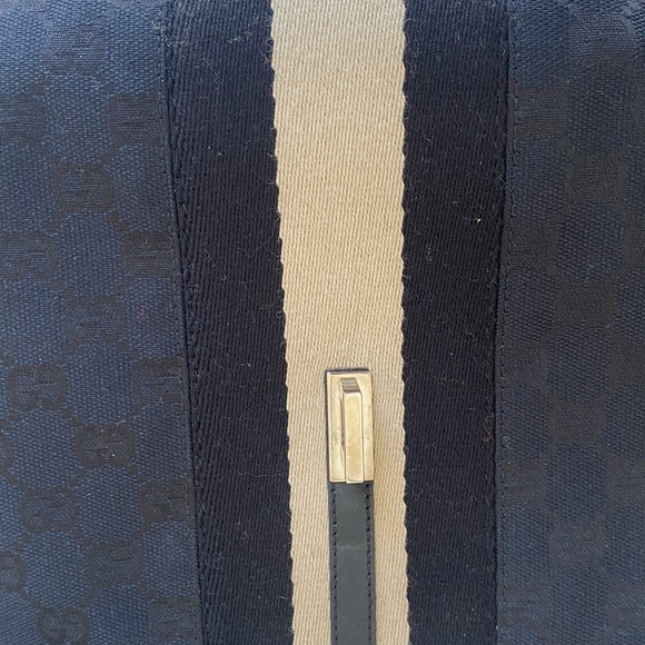 Gucci Jackie small GG black canvas hobo shoulder bag - Picture 10 of 14